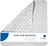 Croydex Rubagrip Square Shower Mat with Anti Bacterial Additive 53x53cm view 1