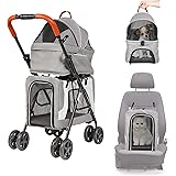 kittywalk double decker pet stroller
