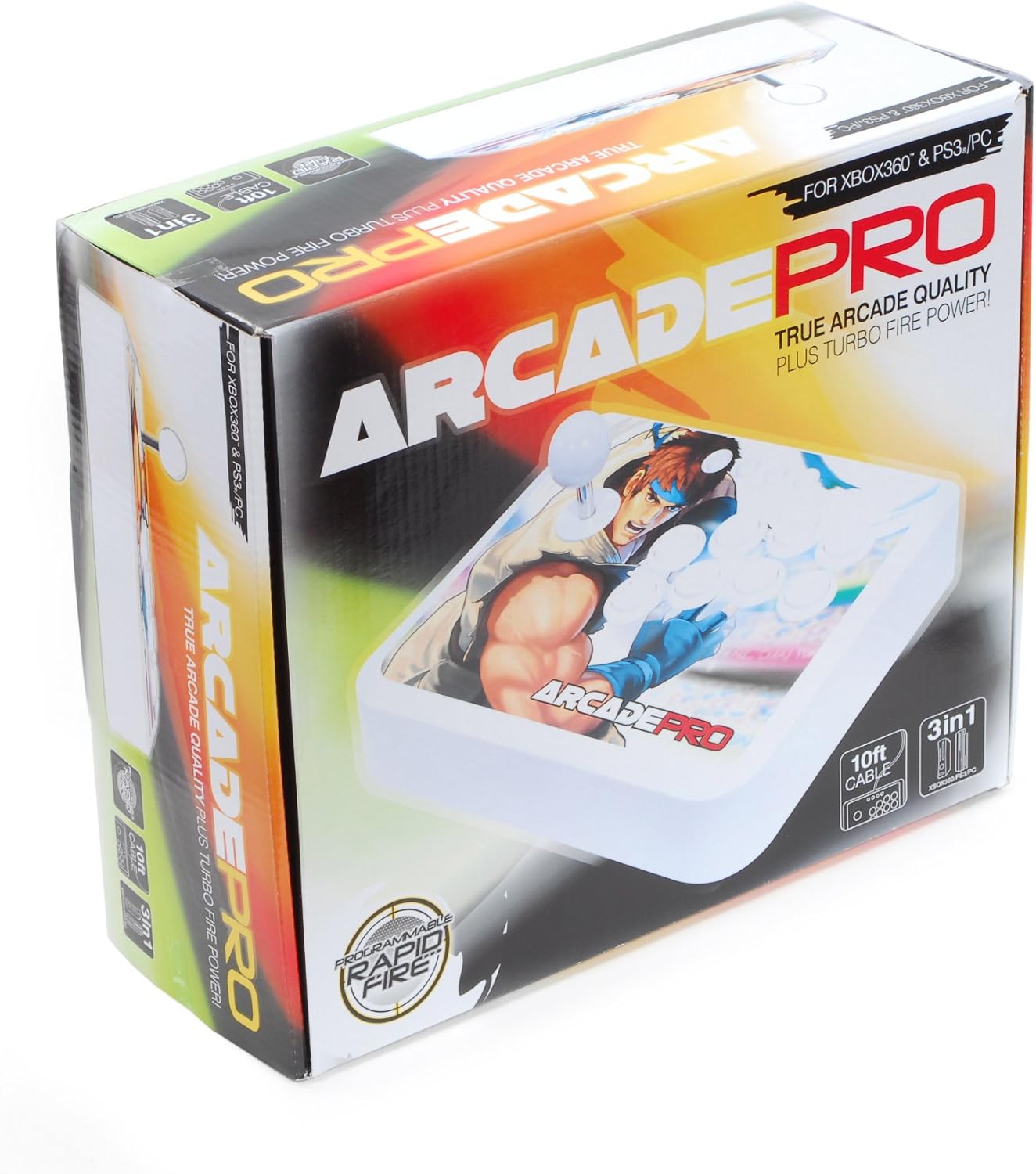 Joystick arcade pro ps3, xbox 360 et PC [Importación francesa]: Amazon.es: Videojuegos