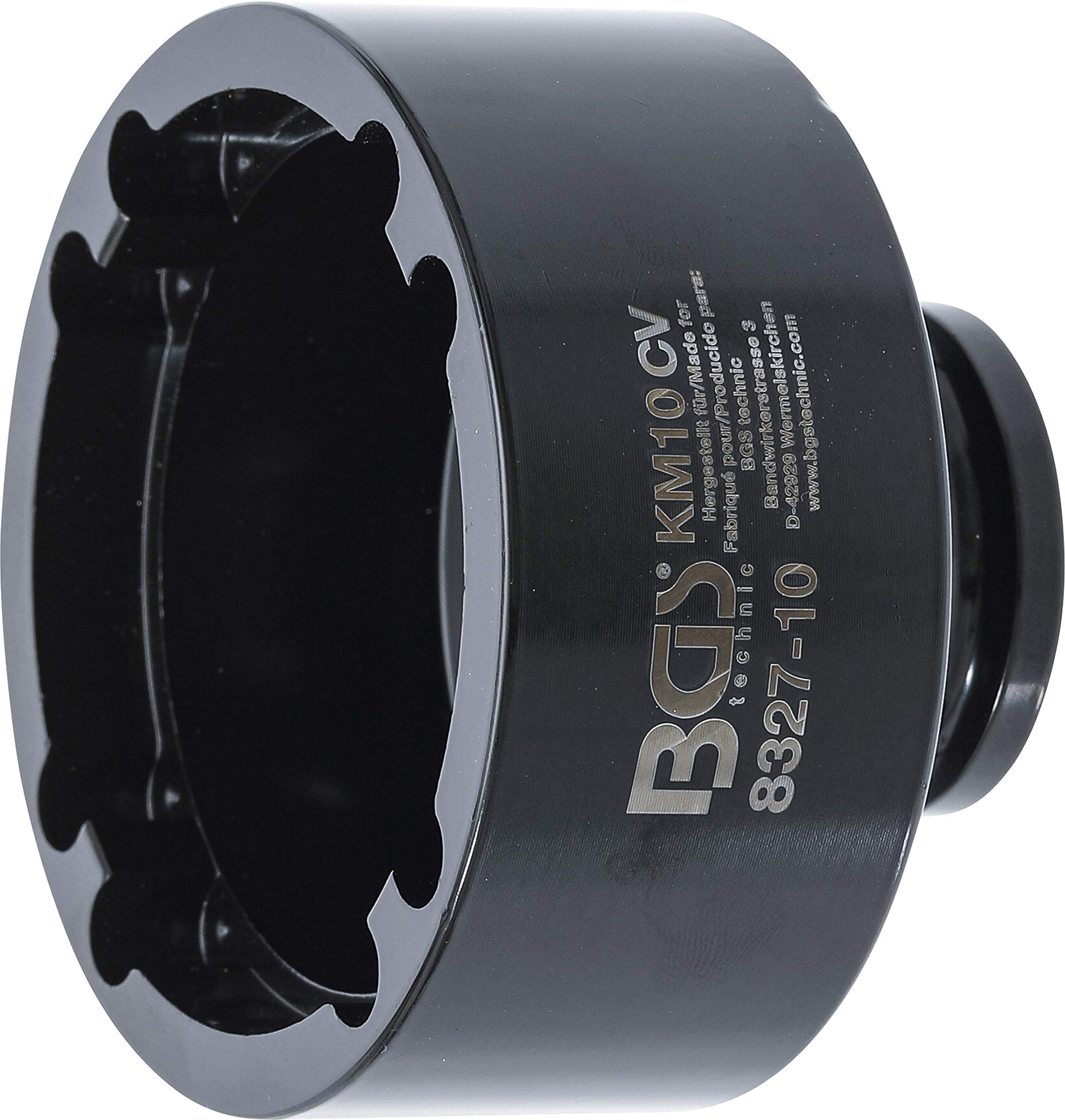 BGS 8327-10 | Groove Nut Socket | inside taps | KM10