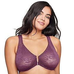 Glamorise Full Figure Plus Size Lacey T-Back