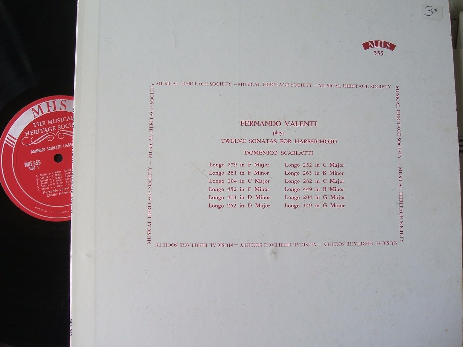 Domenico Scarlatti Twelve Sonatas For Harpsichord Fernando Valenti Amazon Com Music