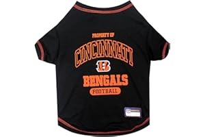 Pets First Cincinnati Bengals T-Shirt, Large