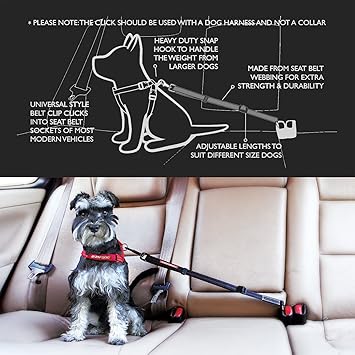 ezydog adjustable car restraint