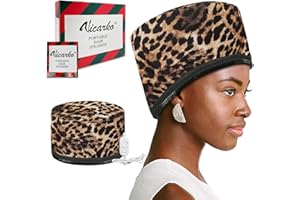 VICARKO Hair Steamer Thermal Heat Cap Deep Conditioning Natural Black Hair Scalp Treatment Spa Hot Head Care Electric for Hom