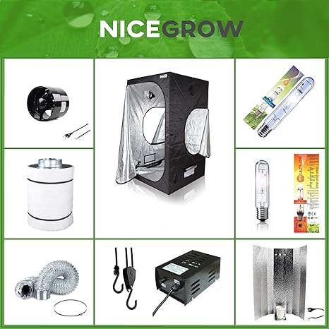 Growset Dark Box 60 Cultilite 150W MH Wuchs & NDL Blüte Grow Plug & Play