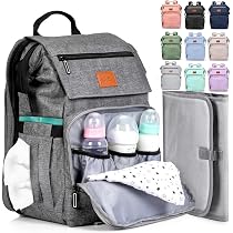Amazon.com: PILLANI Baby Diaper Bag Backpack - Large Bag for Boys ...