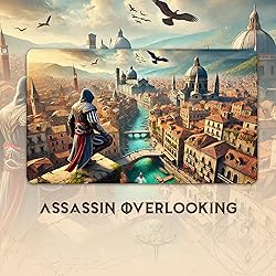 Assassin Overlooking (Stitched) - MTG Playmat