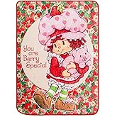 Strawberry Shortcake You are Berry Special Raschel Throw Blanket | Soft Polyester Cover for Sofa, Bed | 45 x 60 Inches