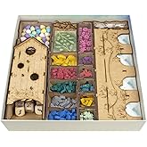 TowerRex Organizer for Wingspan Board Game and European Expansion, Oceania Expansion, Storage Insert, Not for Asia