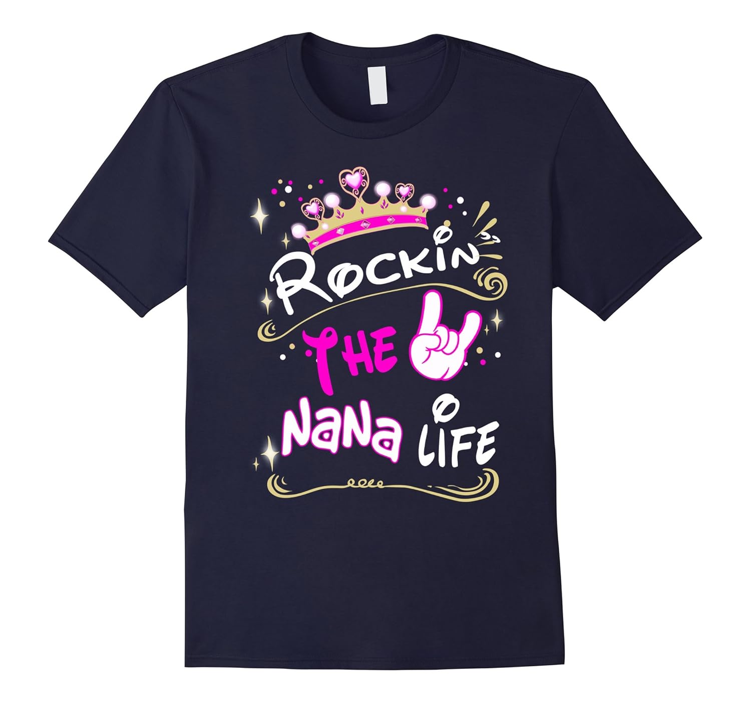 rocking the nana life t-shirt-ANZ