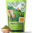 NaturaleBio Moringa Oleifera Organic Powder – Premium Quality – 1 lb Organic Moringa Powder, Organic, Original and Pure Moringa Oleifera Tree Leaves Natural Organic Product.