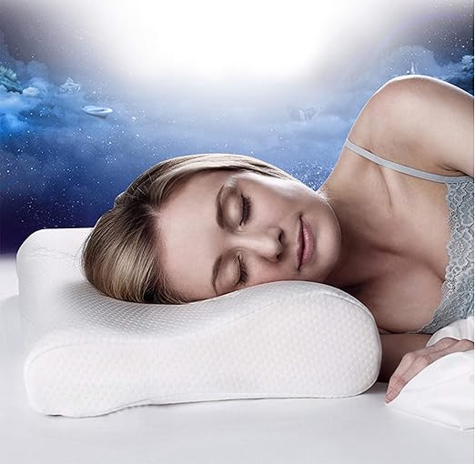 Amazon Com Tiktecklab Contour Memory Foam Pillow Loft Standard
