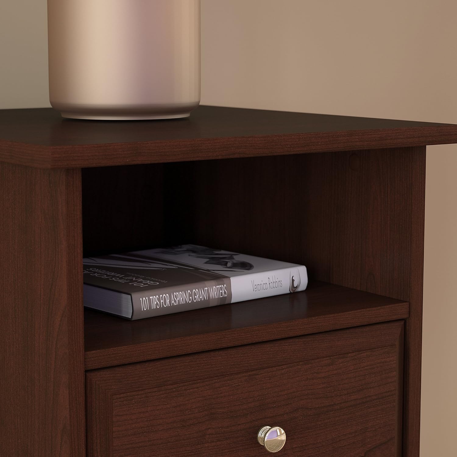 Home Office Cabinets Home Kitchen Bush Furniture Cabot 2 Drawer Lateral File Cabinet Espresso Oak