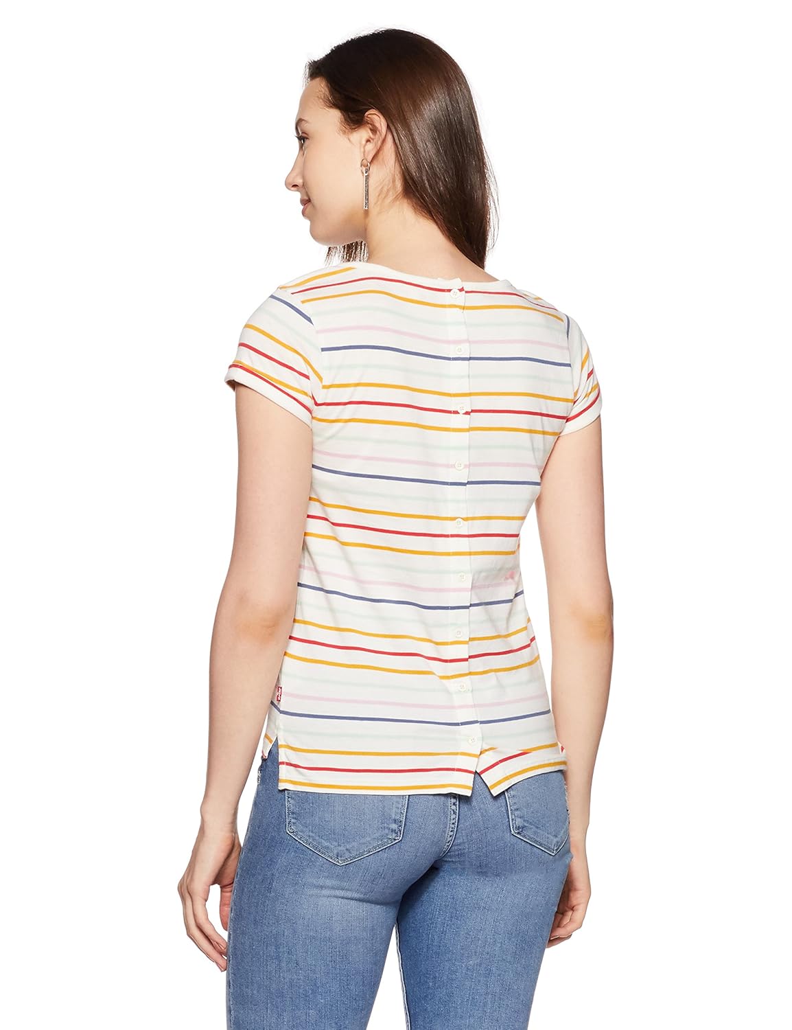 levis women's striped t-shirt