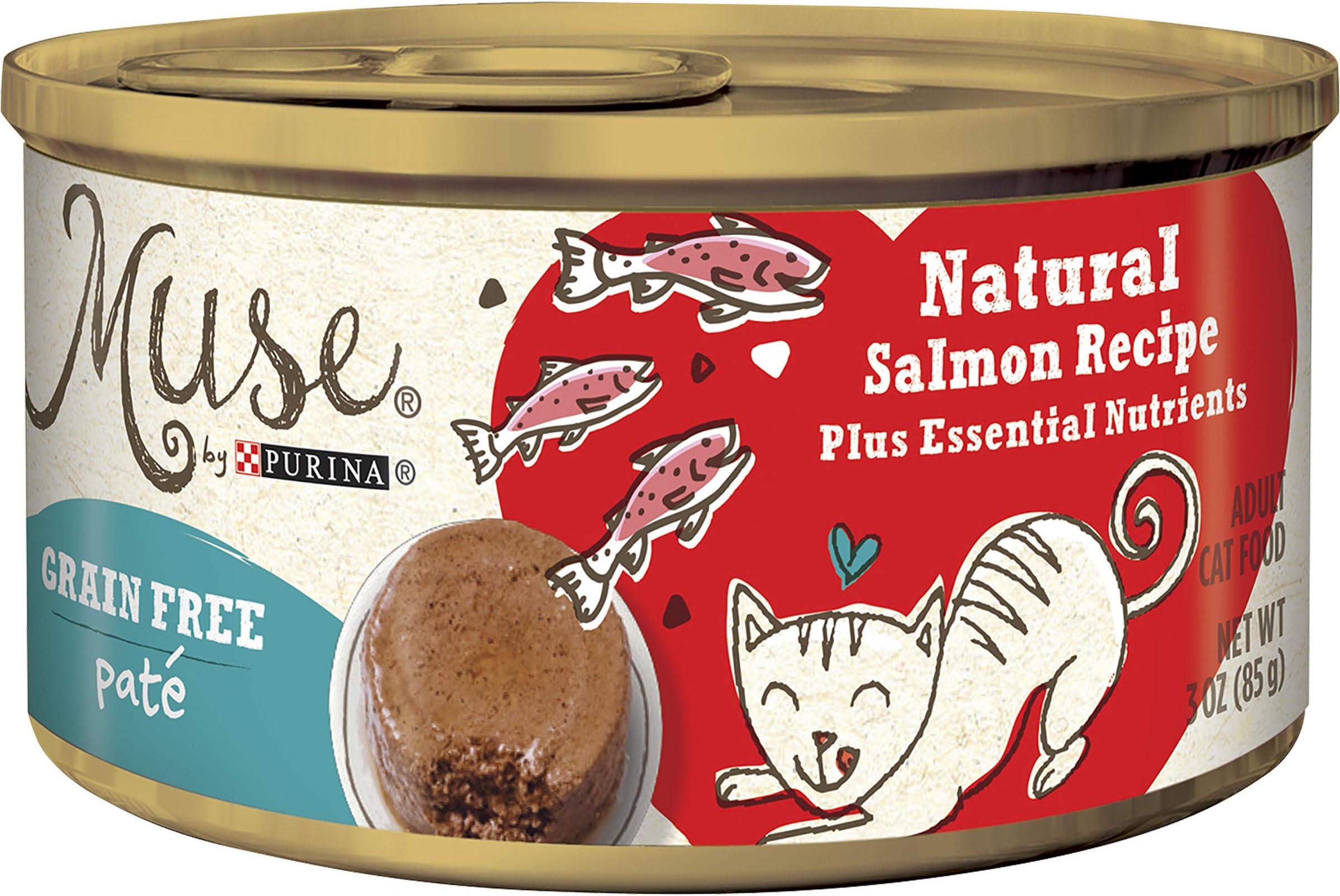 Muse Grain-Free Natural Pate Canned Wet Cat Food