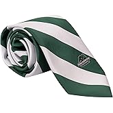 Desert Cactus Binghamton University Neck Tie BU Bearcats 100% Polyester Necktie with Logo, Officially Licensed (Style A)