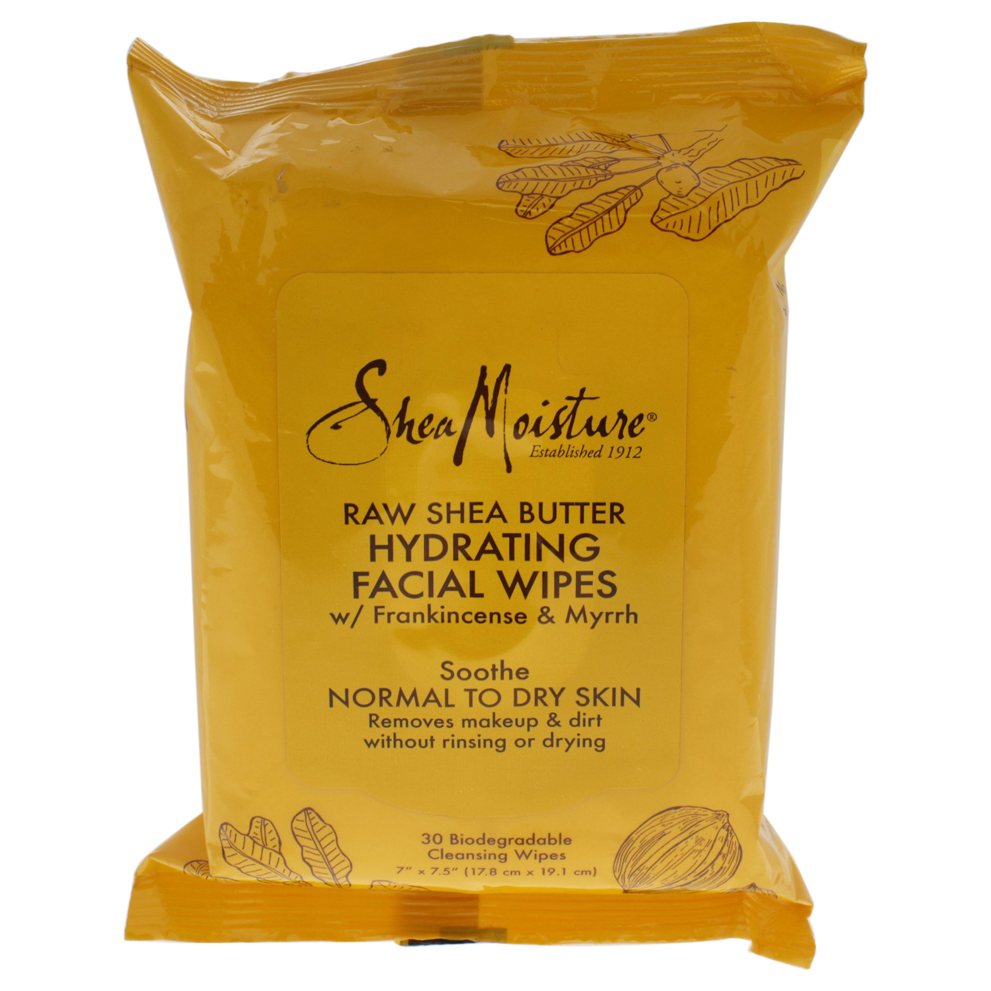 Shea Moisture Raw Shea Butter Facial Wash & Scrub, 4 Ounce