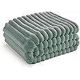 Bedsure Twin XL Blanket for Couch - GentleSoft Cozy Soft Blankets for Women, Cute Small Fleece Throws for Girls, Sage Green, 66x90 Inches
