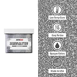 Rapid Cure® Silver Glitter Screen Printing Ink