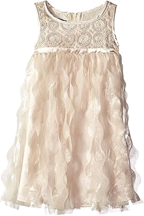 lace and fringe dress