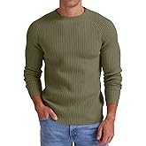 Sailwind Men's Crewneck Casual Sweater Structured Knit Soft Casual Pullover