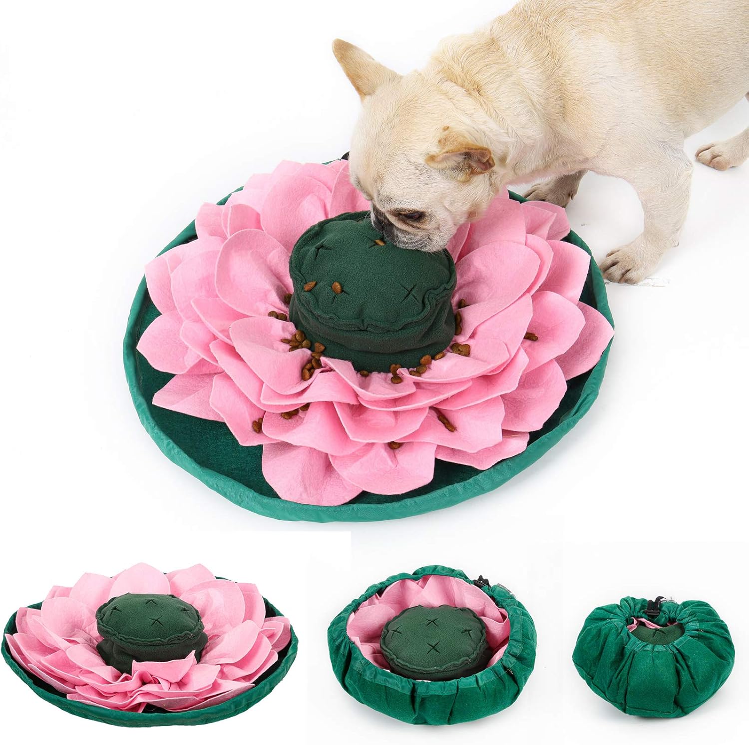 Snuffle Mat for Small Medium Large Dog, Pet Feeding Mat Natural