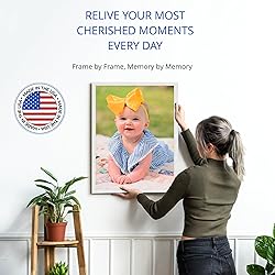 ArtToFrames 5x28 Inch White Picture Frame, This