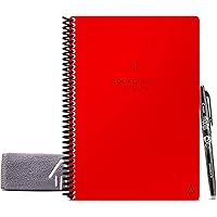 Rocketbook Fusion Smart Reusable Notebook - Calendar, To-Do Lists, and Note Template Pages with 1 Pilot Frixion Pen and…
