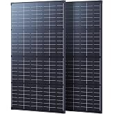Callsun 430W(2x215W) 4-Modules Anti-Shading Bifacial Solar Panels | Engineered for Partial Shading from Trees, Roofs &amp; Snow,N-Type 16BB Cell, Ideal for RV, Marine,12V/24V Off-Grid System