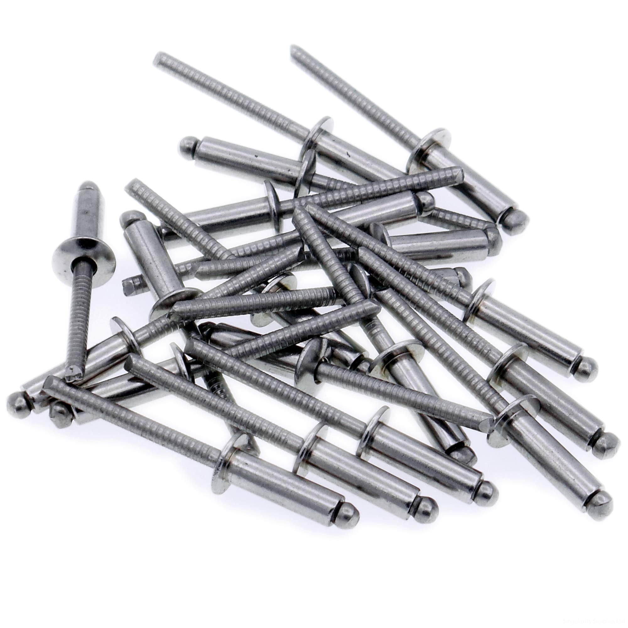 M4 (4mm x 10mm) Dome Blind Rivet - Stainless Steel (A2) (Pack of 20)