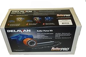 DELAVAN AG PUMPS Delavan 6 Roller Pump - 150 PSI, 19.6 GPM, Cast Iron, CCW (Kit)