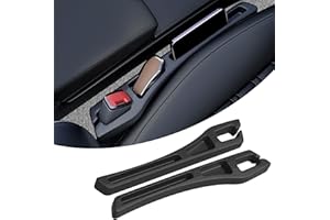Lonuxi 2PCS Car Seat Gap Filler Organizer, Multifunctional Car Gap Filler with Fill and Storage Function for Storing Phones K