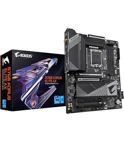 Amazon.com: GIGABYTE B760 AORUS Elite AX Intel LGA 1700 ATX