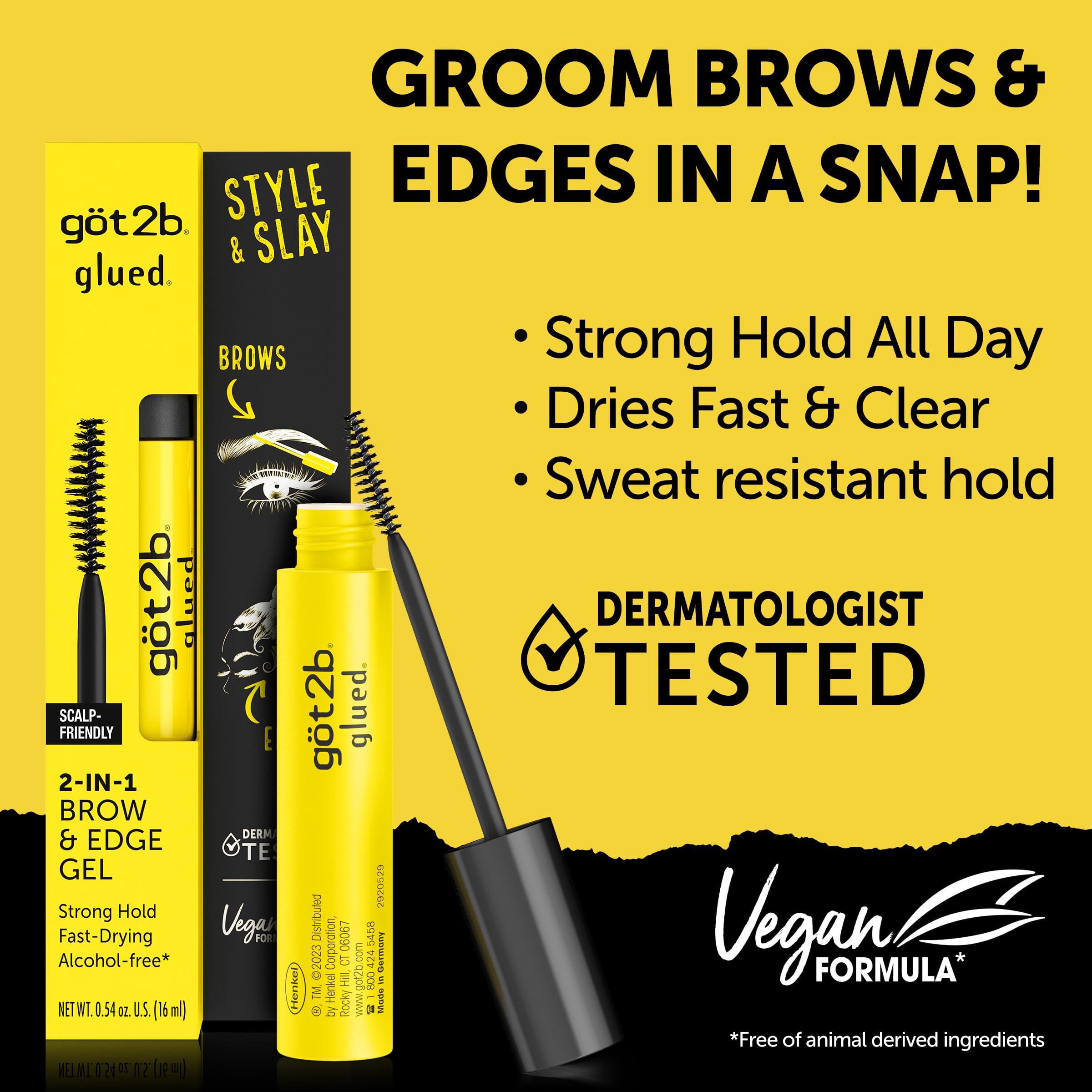 Got2b Glued Brows & Edges Gel