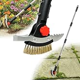 VITAINTE 3 in 1 Crack Weeder Tool Long Handle | Heavy Duty Weed Puller, Stainless Steel Crevice Weeding Tool, Moss Scraper, For Driveway, Patio, Pavers, Sidewalk