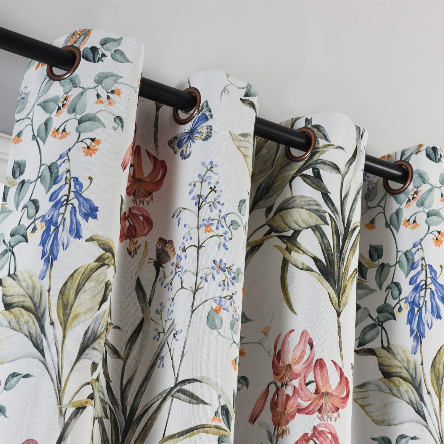 Best living room curtains birds