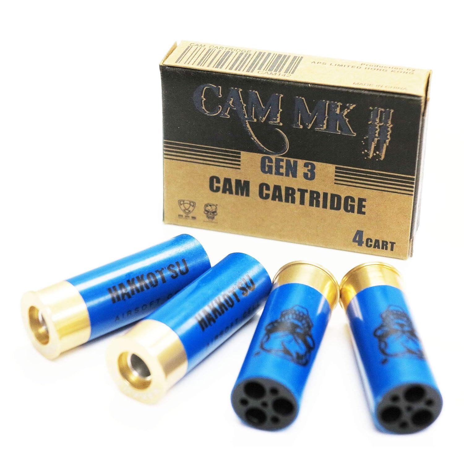 Airsoft 4pcs APS Gen 3 MKII CO2 Shell for APS CAM870 MKII Shotgun