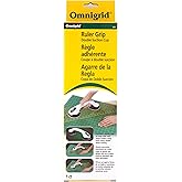 Omnigrid 2229 Ruler Grip Double Suction Cup | Two Large suction Cups, Protects Hands and Fingers from Cuts, Comfortable Grip Handle