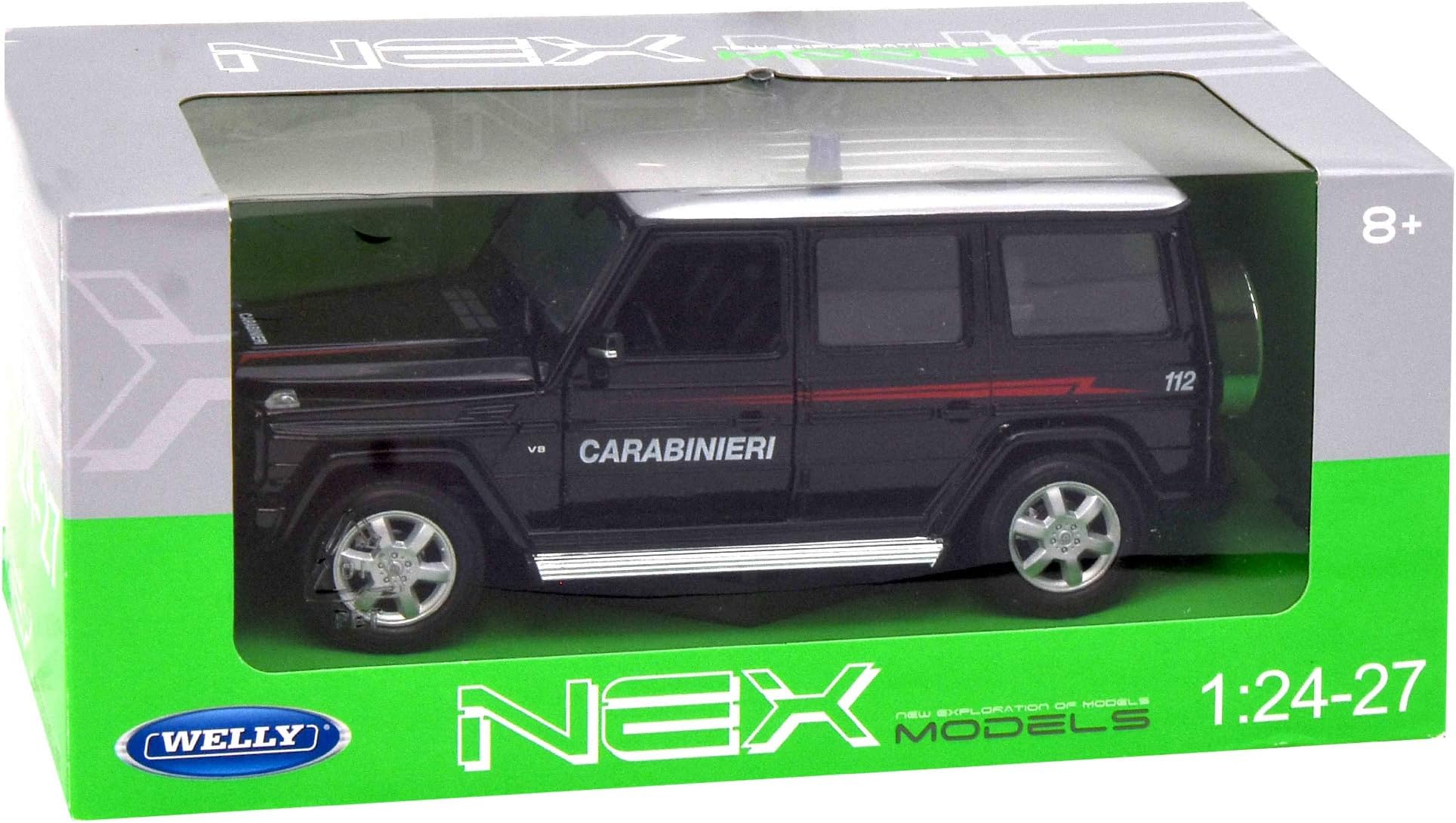 GLOBO 1:24 Mercedes-Benz G-Class Carabinieri Spring (39312), Multi-Colour (1)