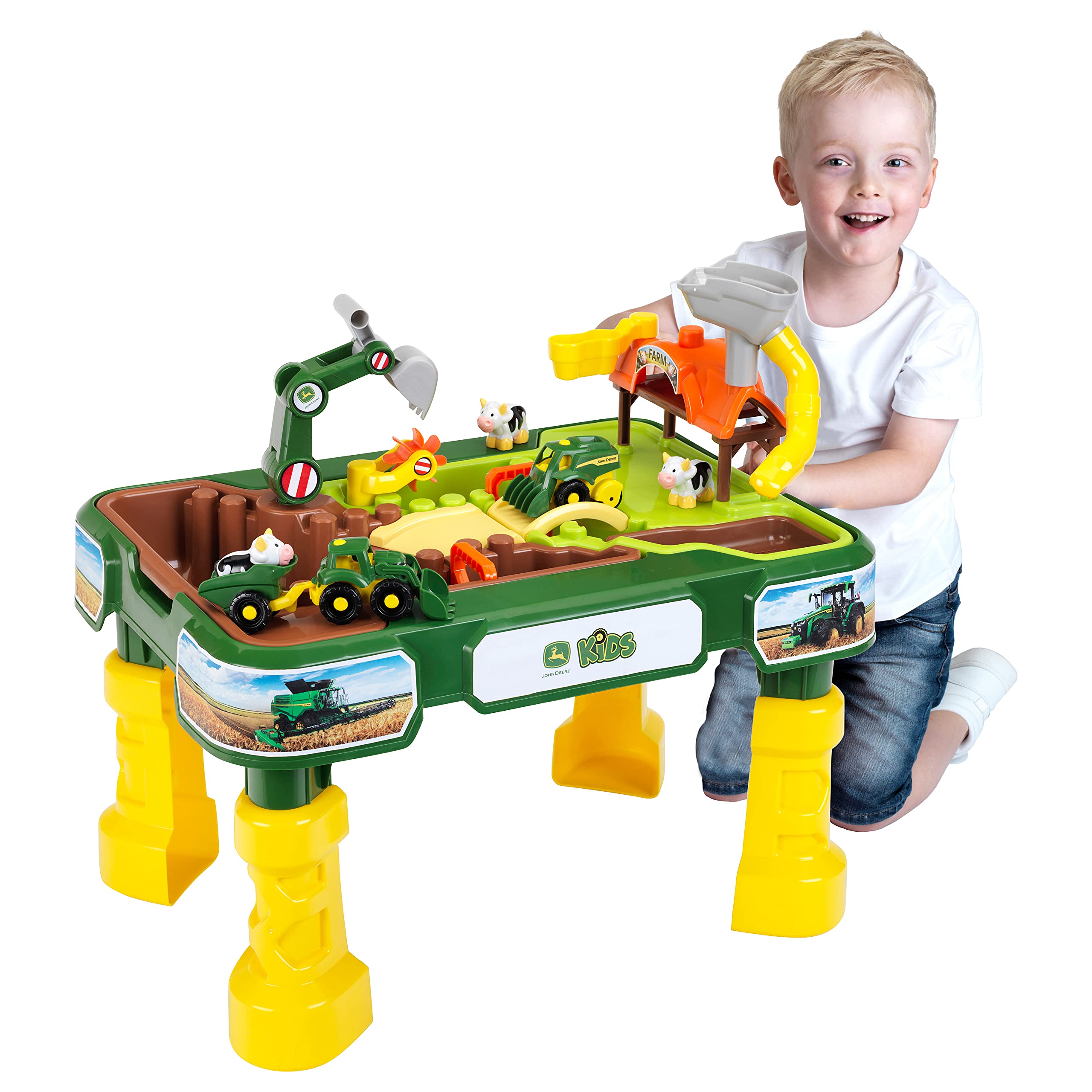 Klein Theo John Deere Farm Sand and Water Play Table - 3949, Multiple