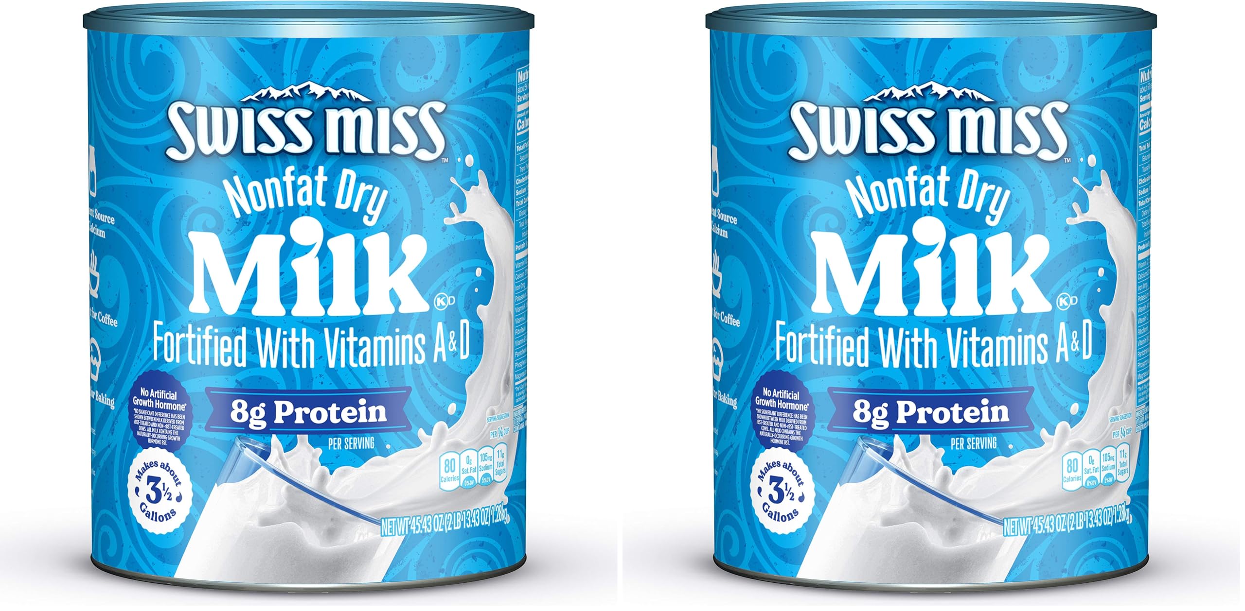Swiss Miss Nonfat Dry Milk With Vitamins A and
