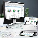 Plustek PS3140U Duplex Document Scanner PC Mac Twain OCR 40ppm 100 Sheet ADF view 6