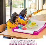 Toyrific Play Tray Activity Table - Messy Play Table 95x63 cm view 5