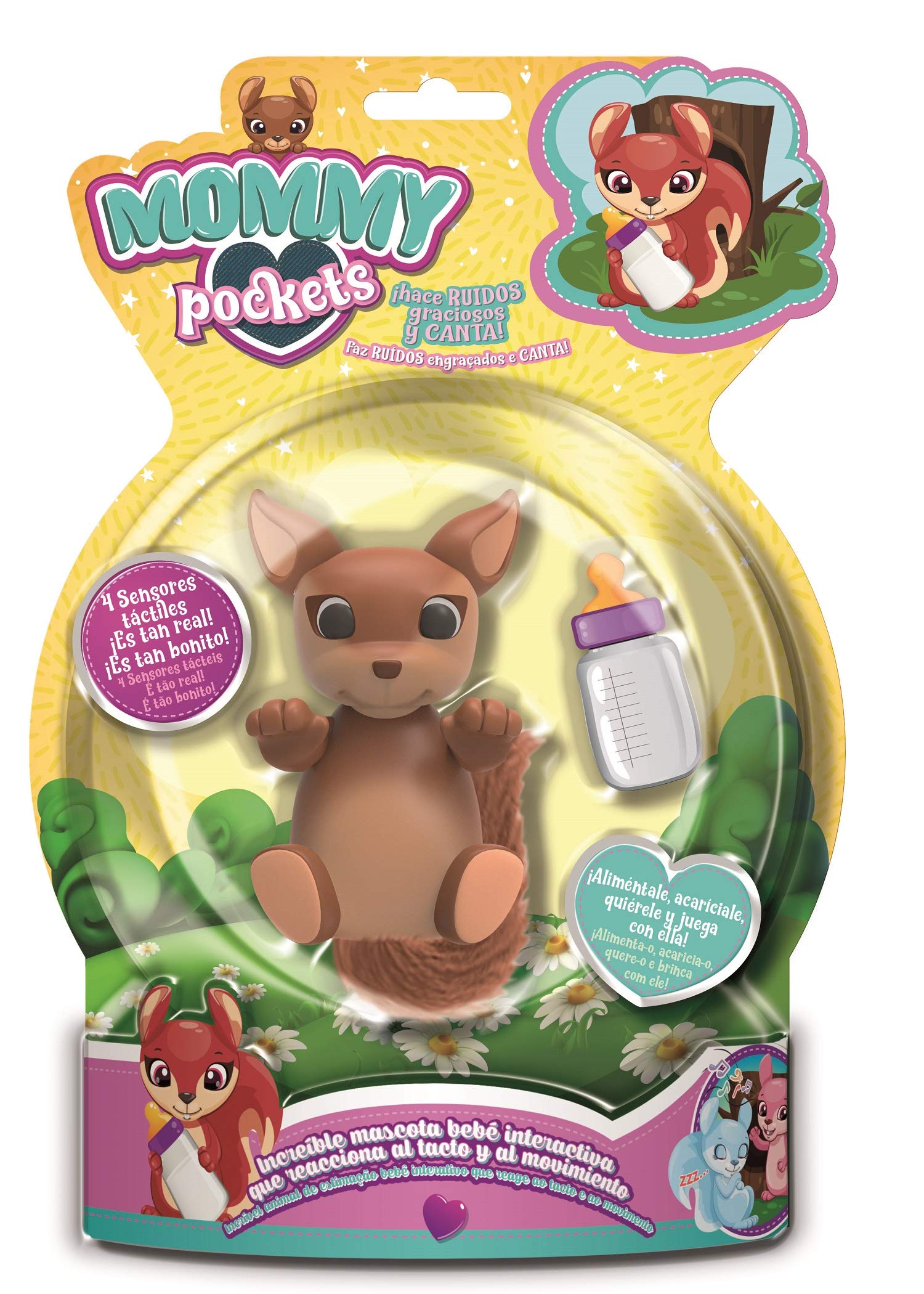 Bizak Mommy Pockets Interactive Pet Assorted Models 35005999