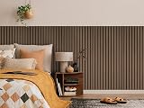 Fuse Acoustic Smoked Oak Wooden Wall Panel 120cm x 60cm 0.72m2 view 2