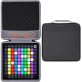 co2CREA Hard Travel Case Replacement for Novation Launchpad Pro MK3 Production Performance Grid Controller