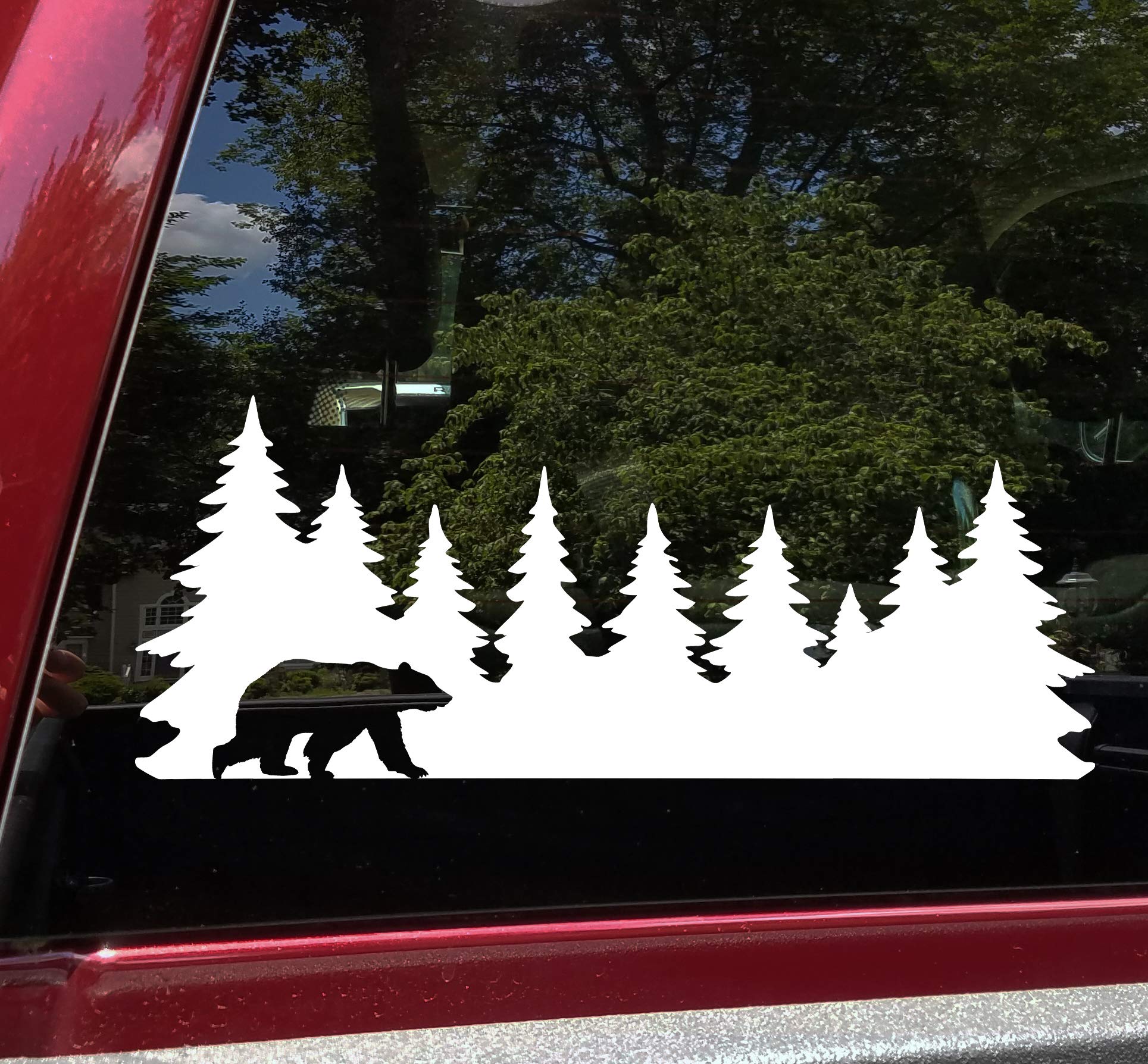 Minglewood Trading White - Bear in Treeline V2
