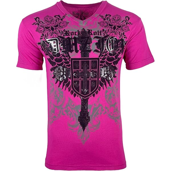 Xtreme Couture By Affliction Men's Button Down Shirt - Slim Fit Woven Rattle Design - View #10