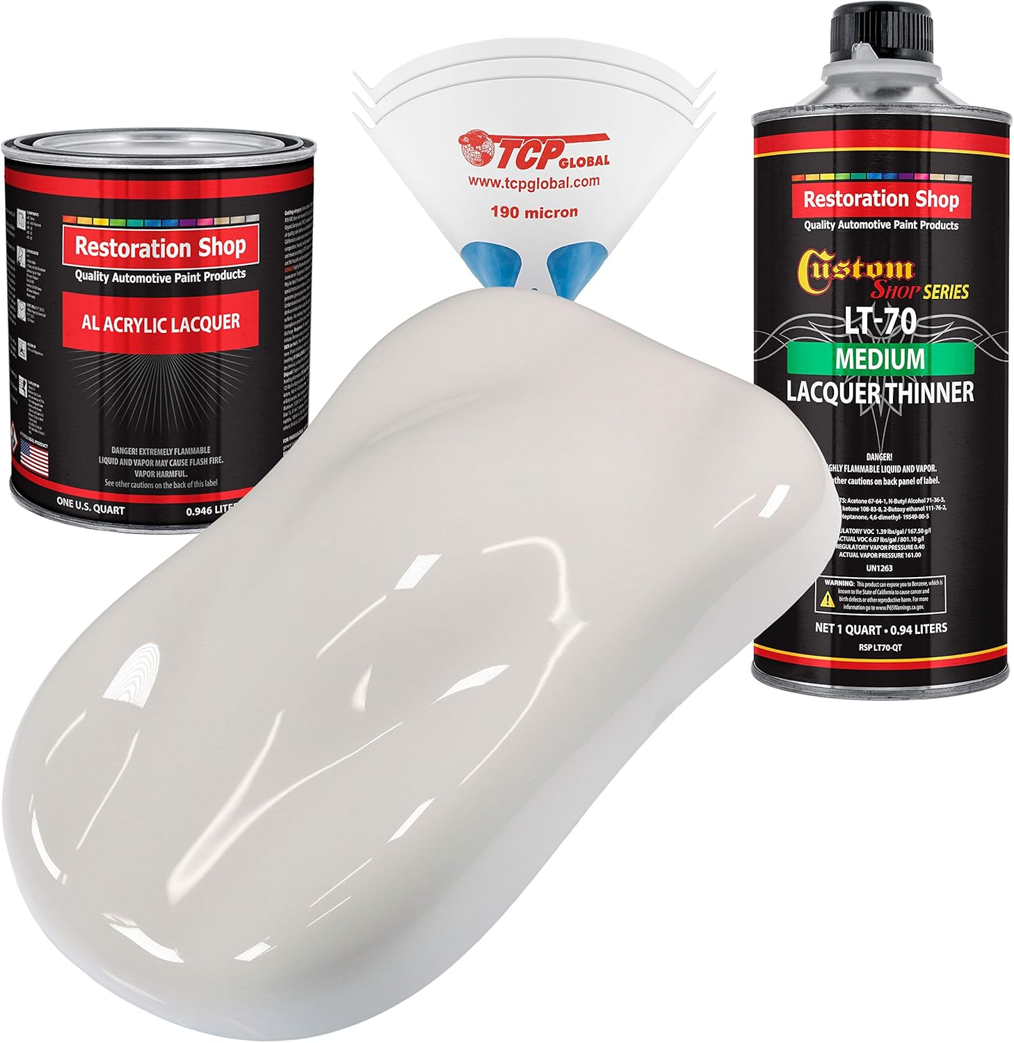 Restoration Shop Oxford White Acrylic Lacquer Auto Paint